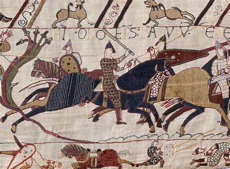 The Bayeux Tapestry - Seiväs ja taistelujen kuvastus keskiajan Englannissa!